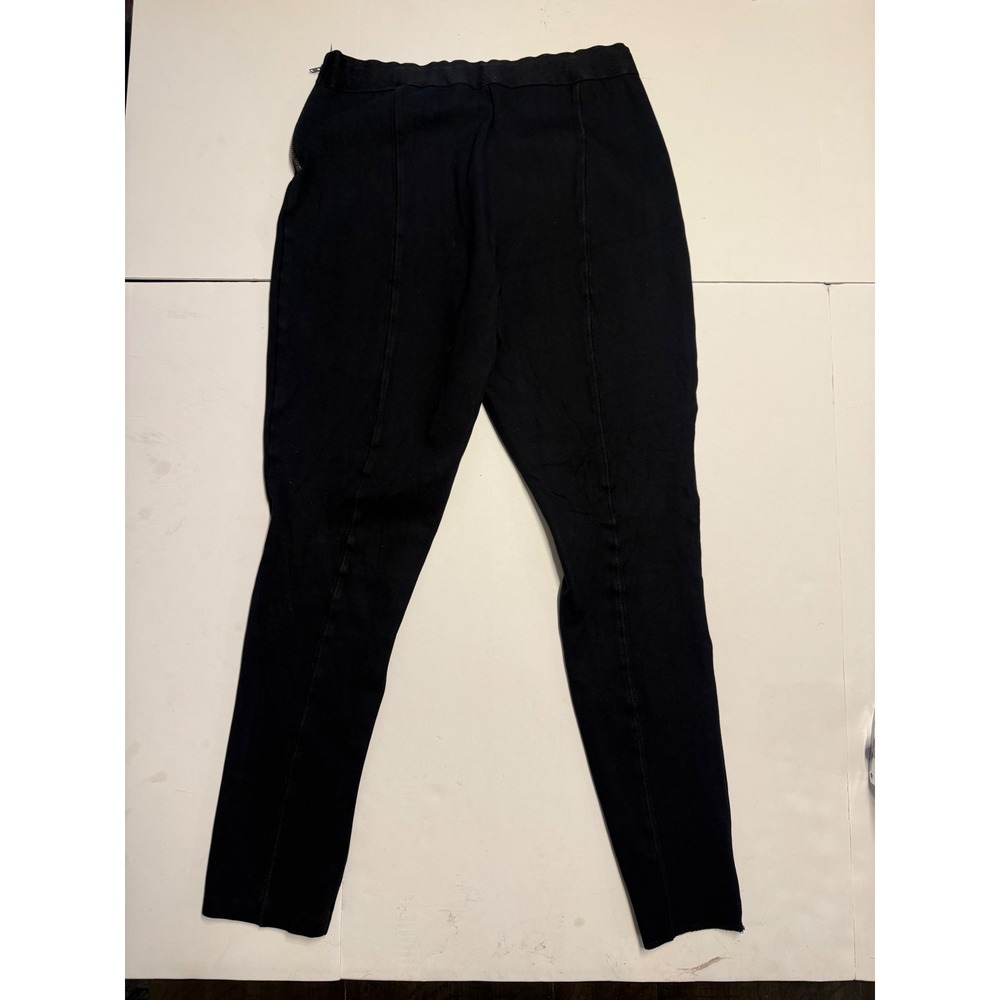 J.Crew Gigi Pant Black High Rise Side Zip Slim Leg Trousers H4101 Womens 10 - Picture 6 of 6